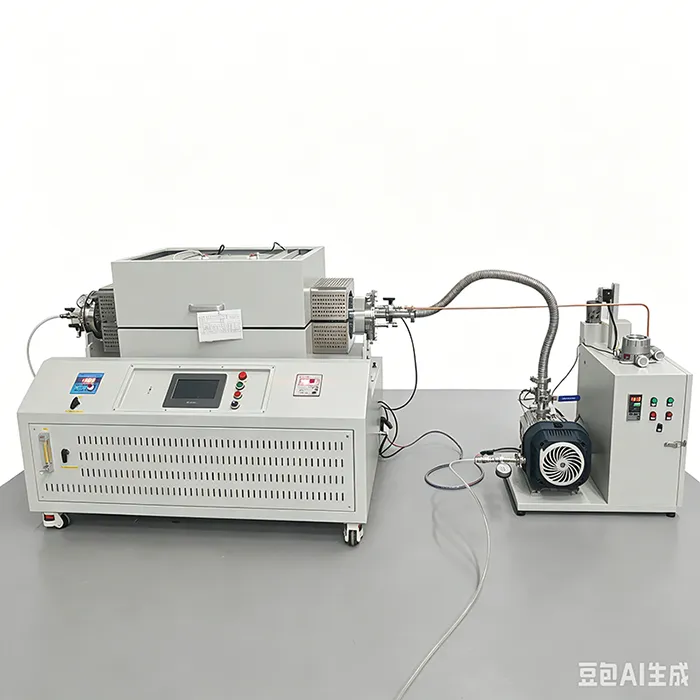 CVD Split Two Zone Hydrogen Tubular Furnace