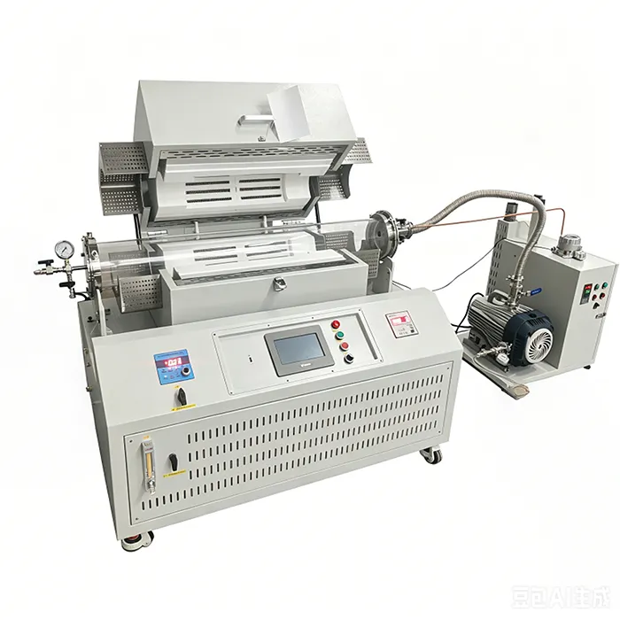 CVD Split Two Zone Hydrogen Tubular Furnace best