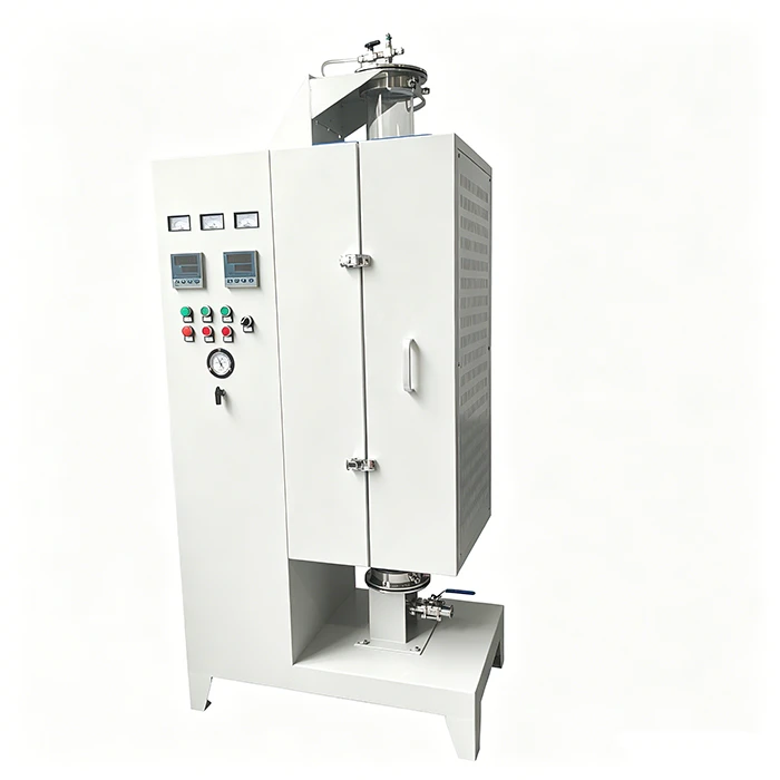 1200C Double Zones Vacuum Veritical Tubular Furnace