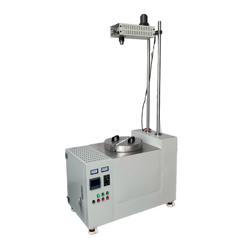 crucible furnace with agitator